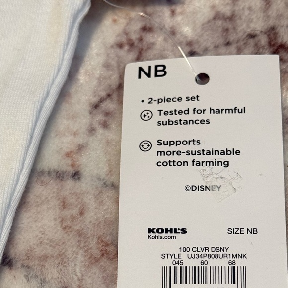 Disney Newborn Saint Patrick’s Day Mickey and Minnie Onesie - Picture 3 of 4